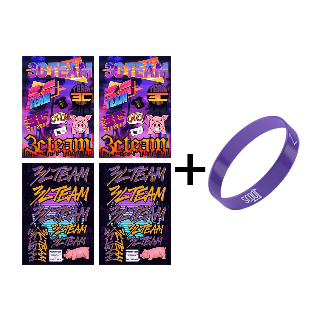 СТІКЕРПАК 3CTeam MIAMI