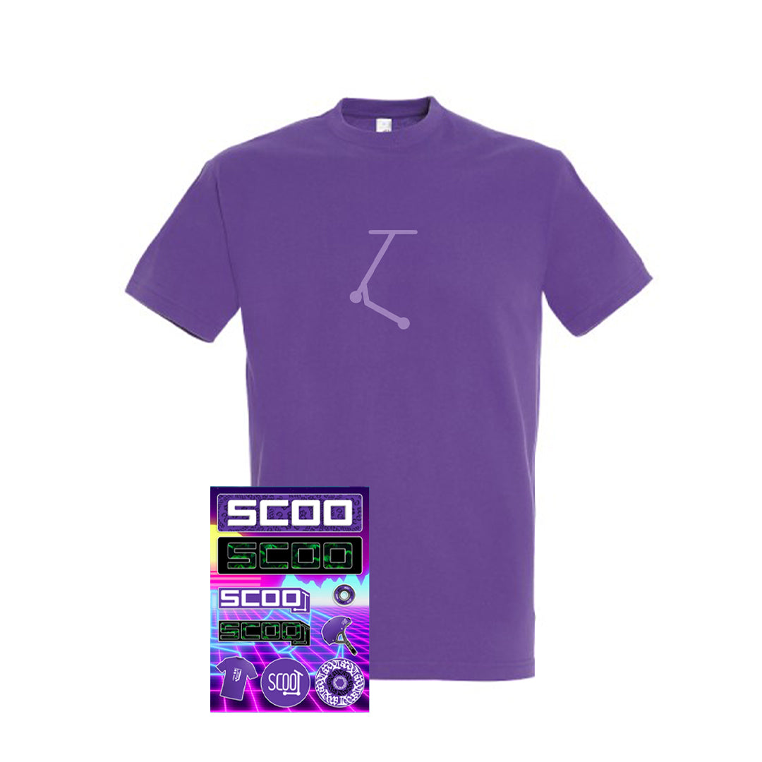 «Scoot» T-Shirt - Purple
