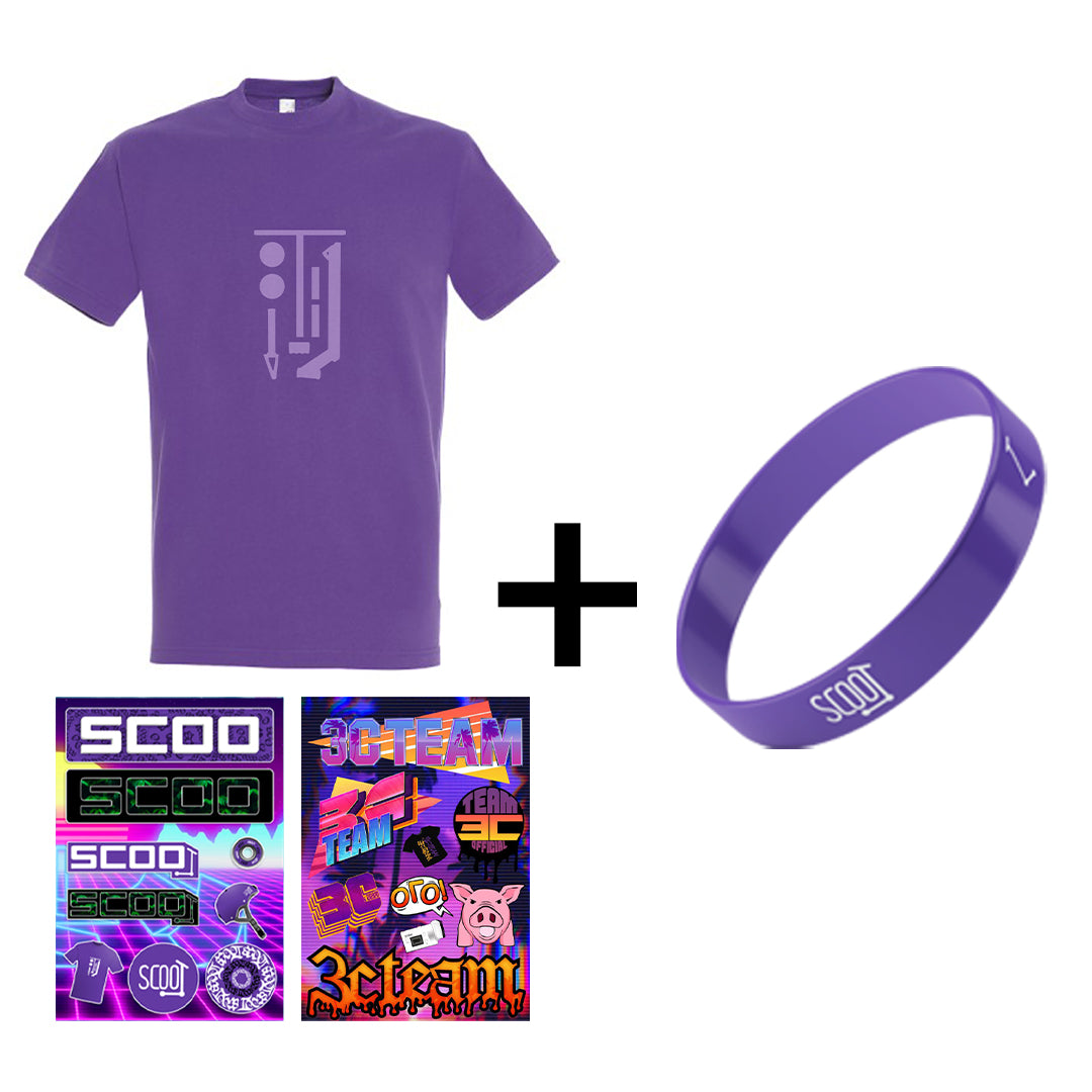 "Custom" T-Shirt - Purple