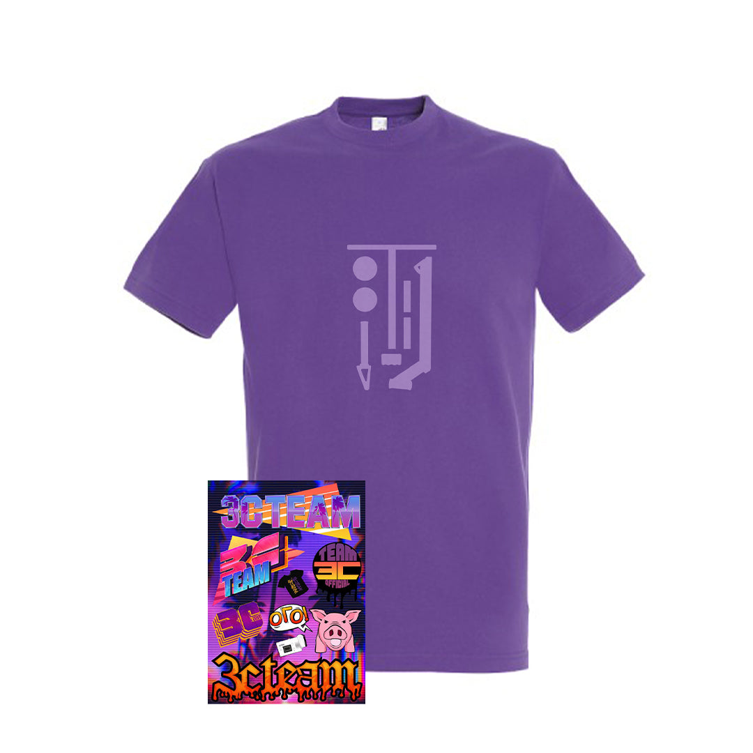 "Custom" T-Shirt - Purple