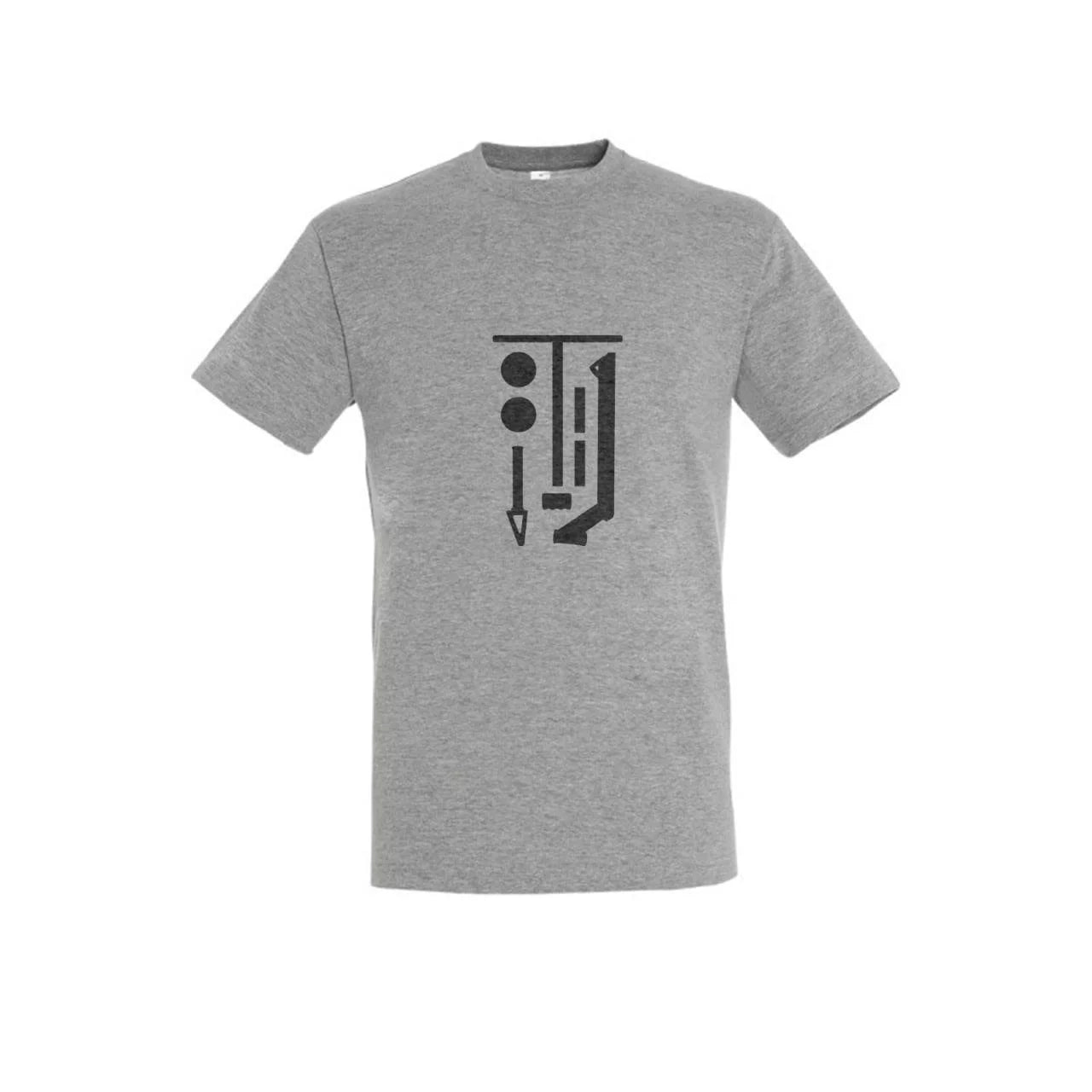 "Custom" T-Shirt - Grey